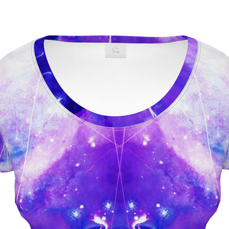 Amen Jin's Perfect Union Desires Ladies Scoop Neck T-Shirt