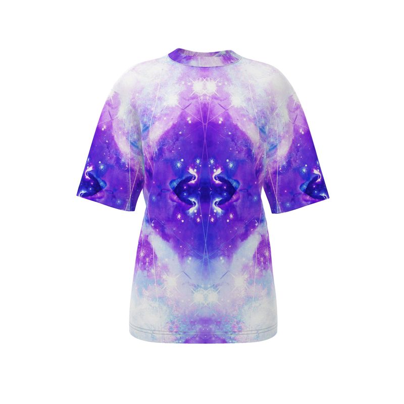 Amen Jin's Perfect Union Desires Womens Oversized T-Shirt