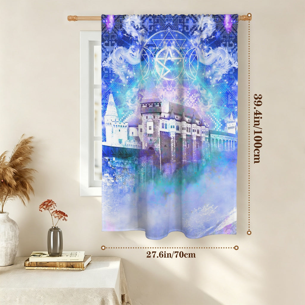 Amen Jin's Katerina's Eros & Psyche Dracularian Meditations Window Curtain 27.6" x 39.4" ( 1 Piece ) | Ships from USA