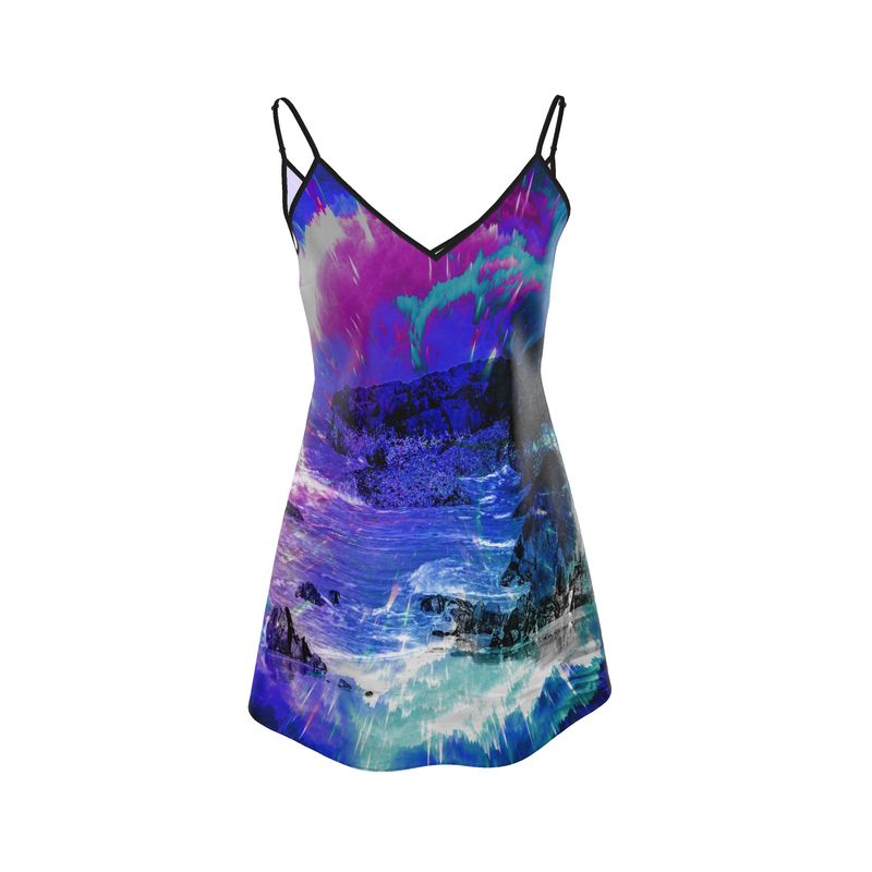 Creation's Desires Indian Ocean Dreams Mini Slip Dress