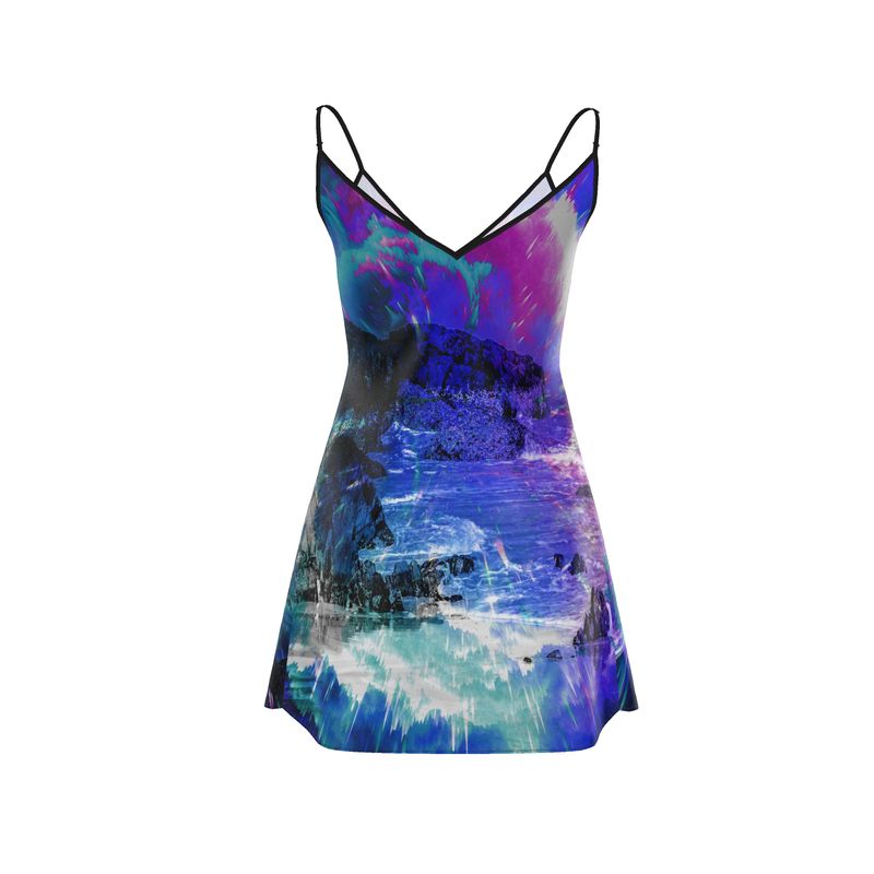 Creation's Desires Indian Ocean Dreams Mini Slip Dress