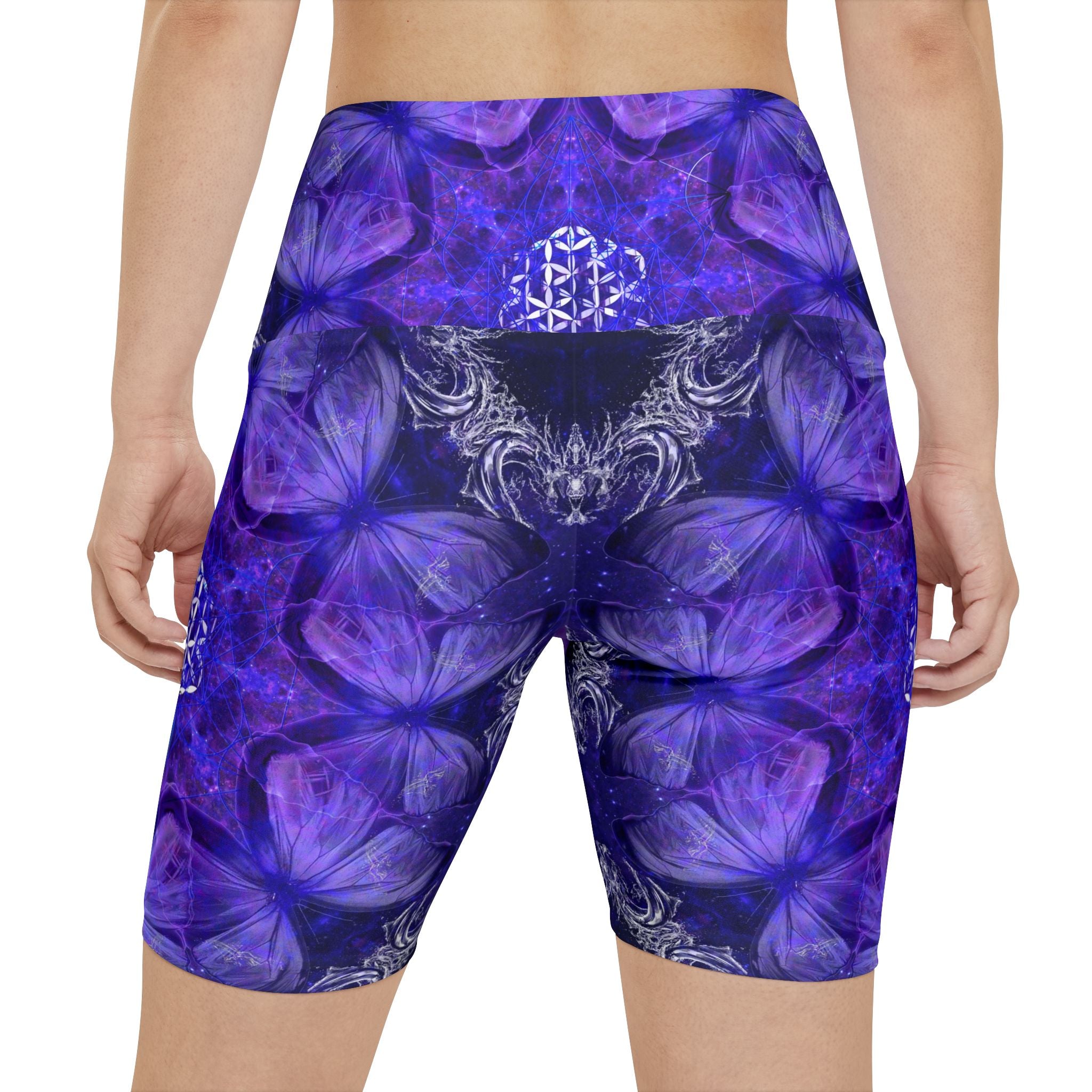 Katerina's Dragon's Eye Metamorphosis Meditations Women's Workout Shorts