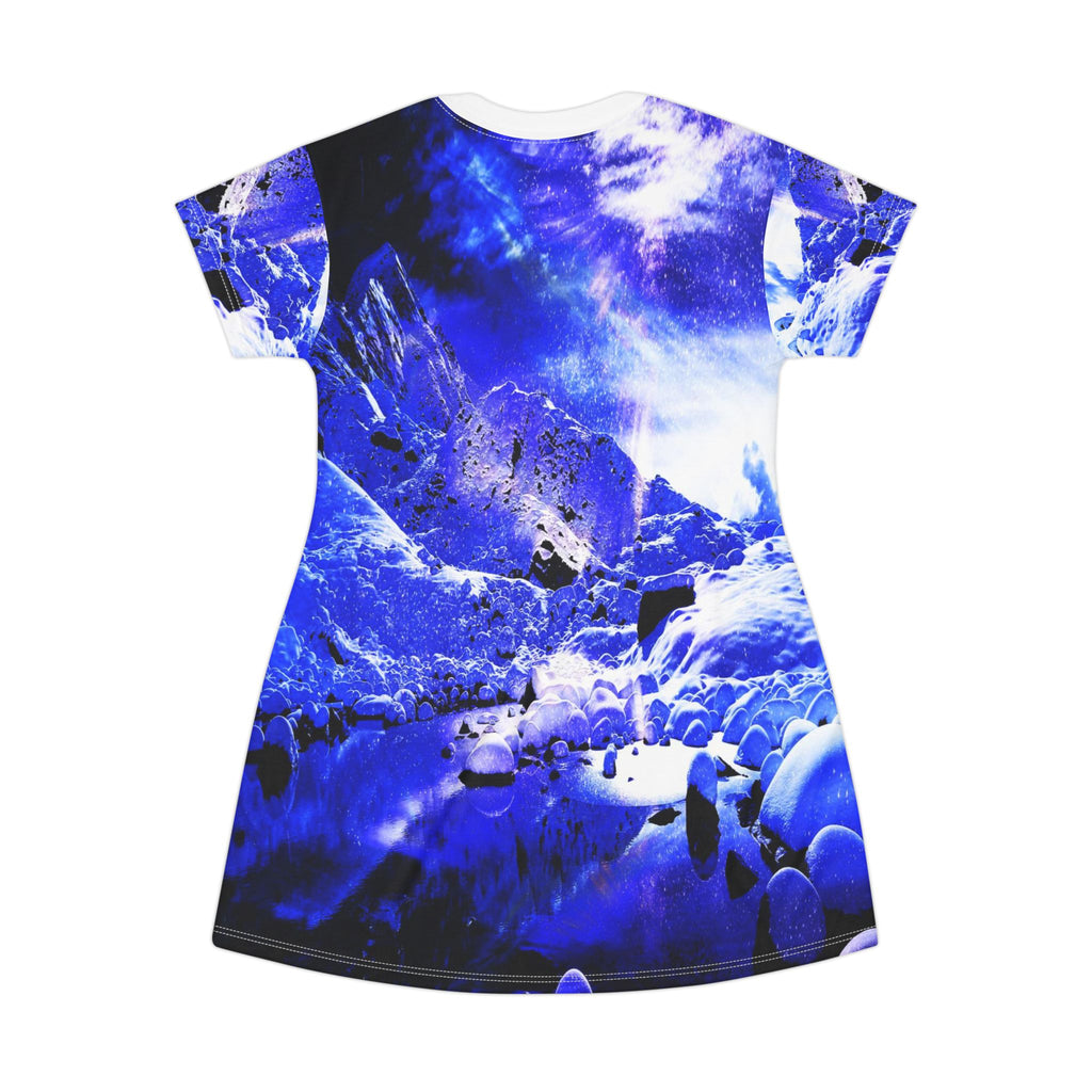 Yule Night Dreams T-Shirt Dress