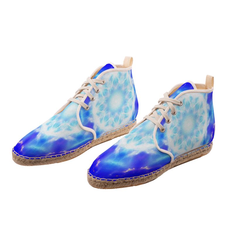 Amen Jin's Dragon's Love Desires Hi Top Espadrilles