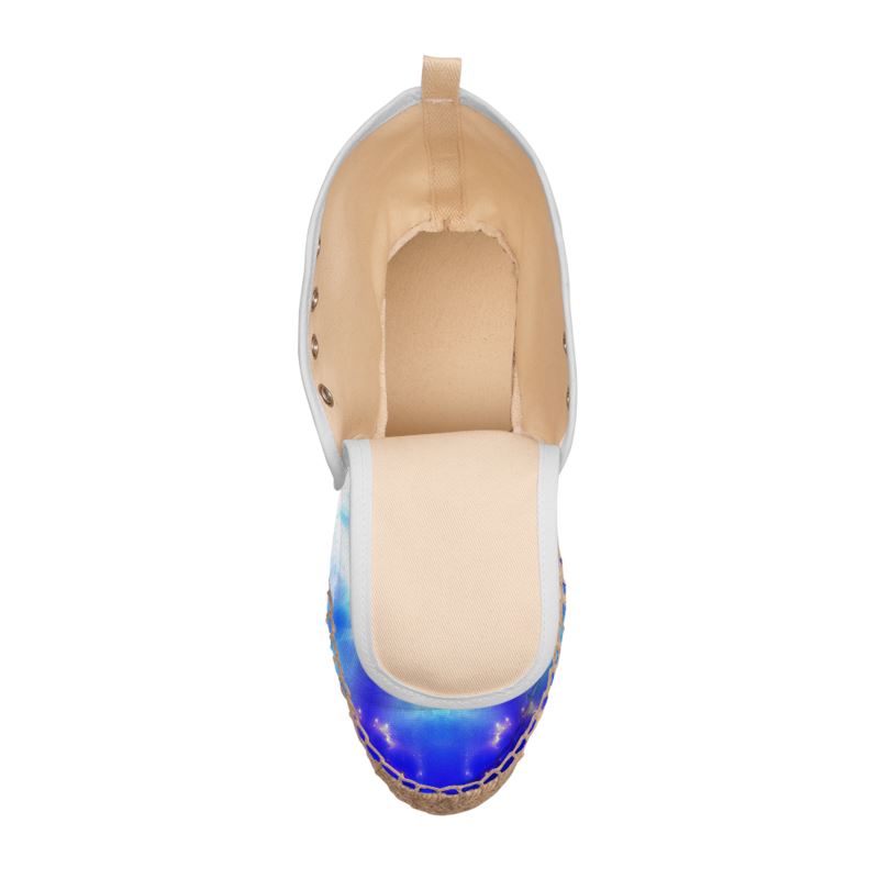 Amen Jin's Dragon's Love Desires Hi Top Espadrilles