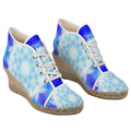 Amen Jin's Dragon's Love Desires Ladies Wedge Espadrilles