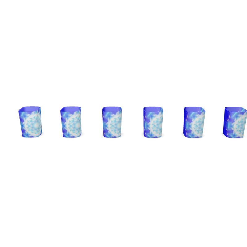 Amen Jin's Dragon's Love Desires Square Shot Glasses (Set of 6)