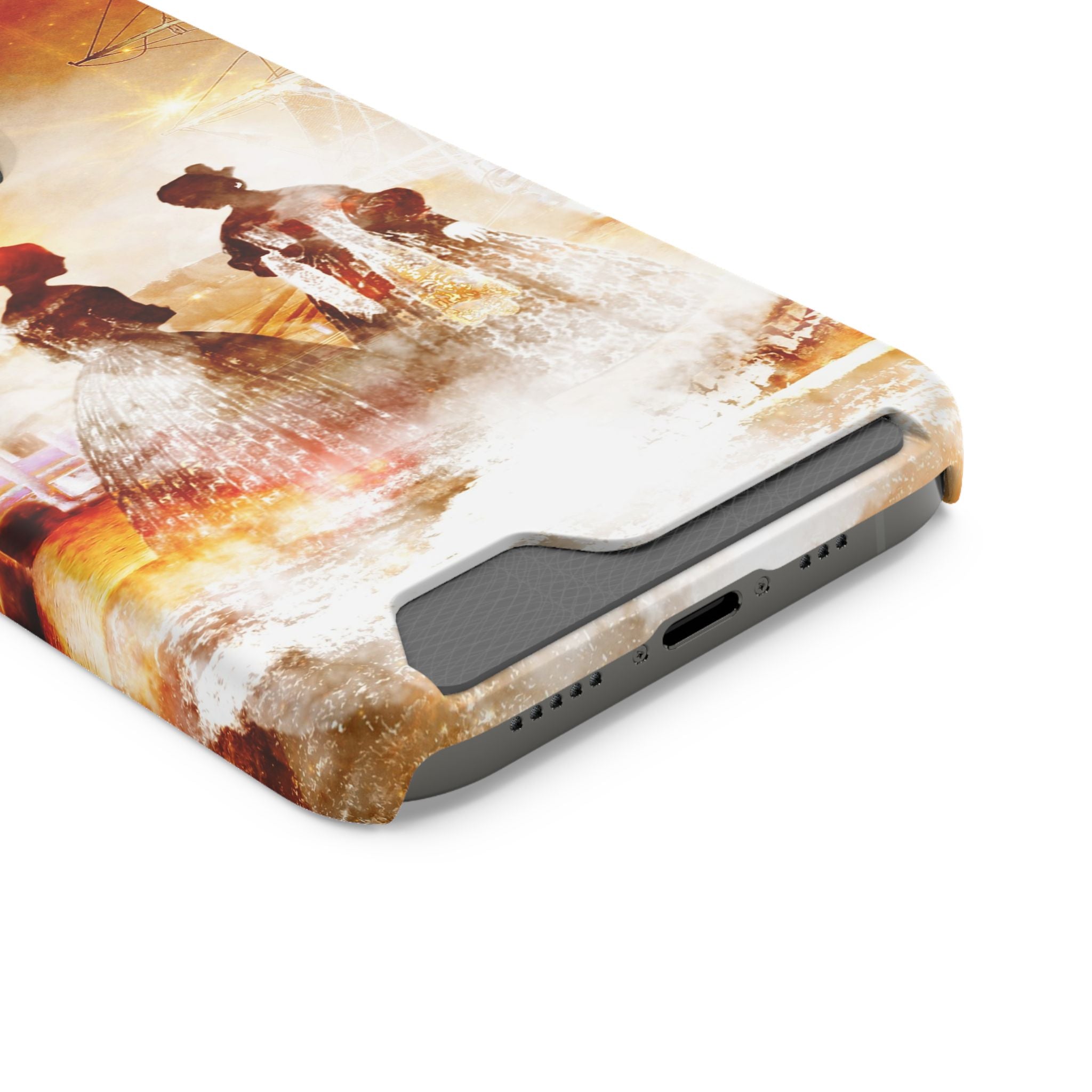 Samhain Eve Salem Harbor Dreams Phone Case With Card Holder