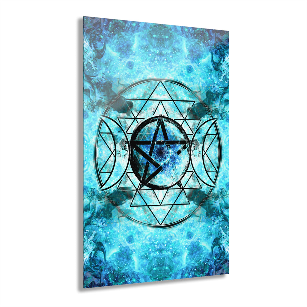 Amen Jin's All the White Horses Triple Goddess Meditations Acrylic (French Cleat)