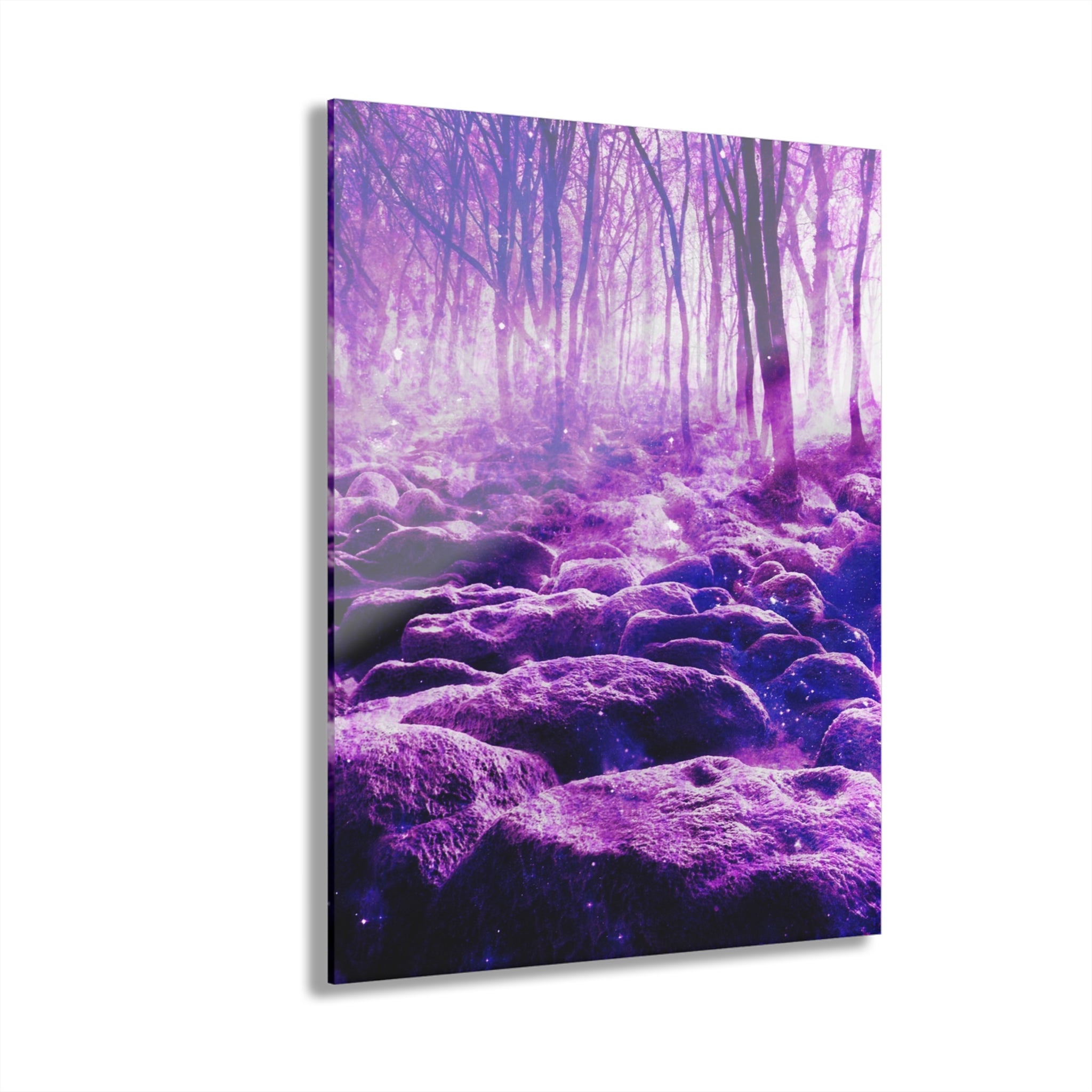 Sahasrara Desires Clearing in the Forest Dreams Acrylic Prints (French Cleat Hanging)