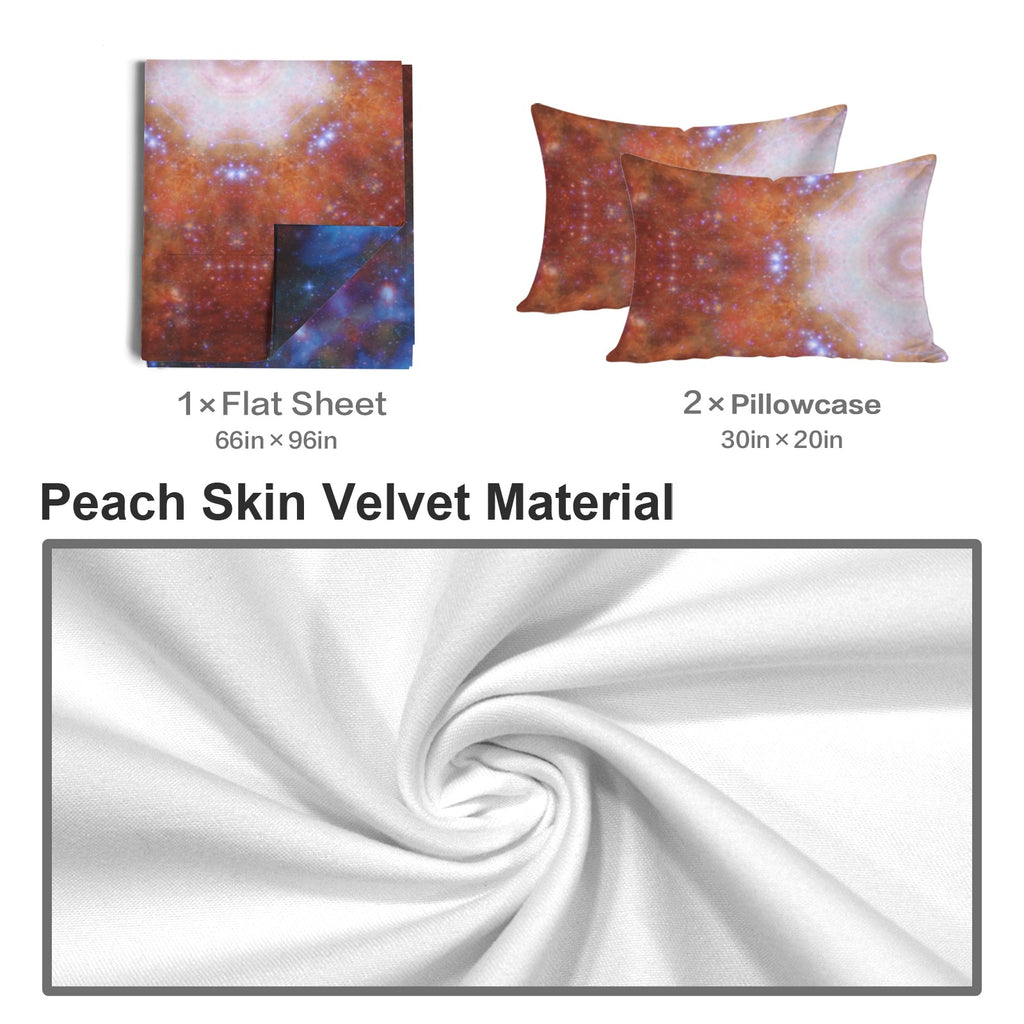 Katerina's Foreverlast Desires 3-Piece Bedding Set (Bed Sheet + Pillowcases)  | Ships from USA