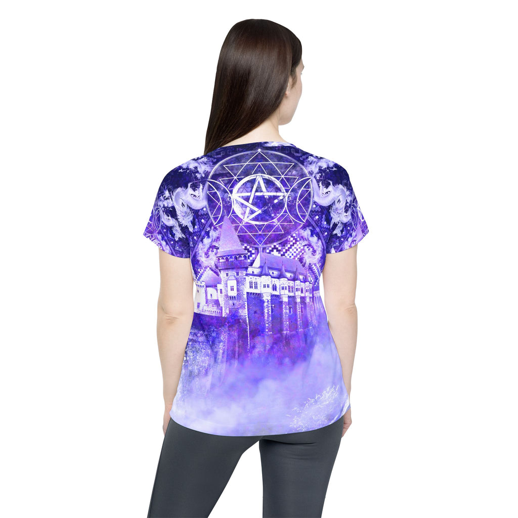 Katerina's Dragon's Eye Dracularian Meditations Women's Sports Jersey