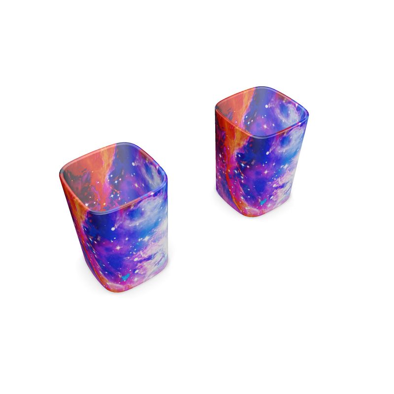 Katerina's Cassandra Desires Square Shot Glasses (Set of 2)