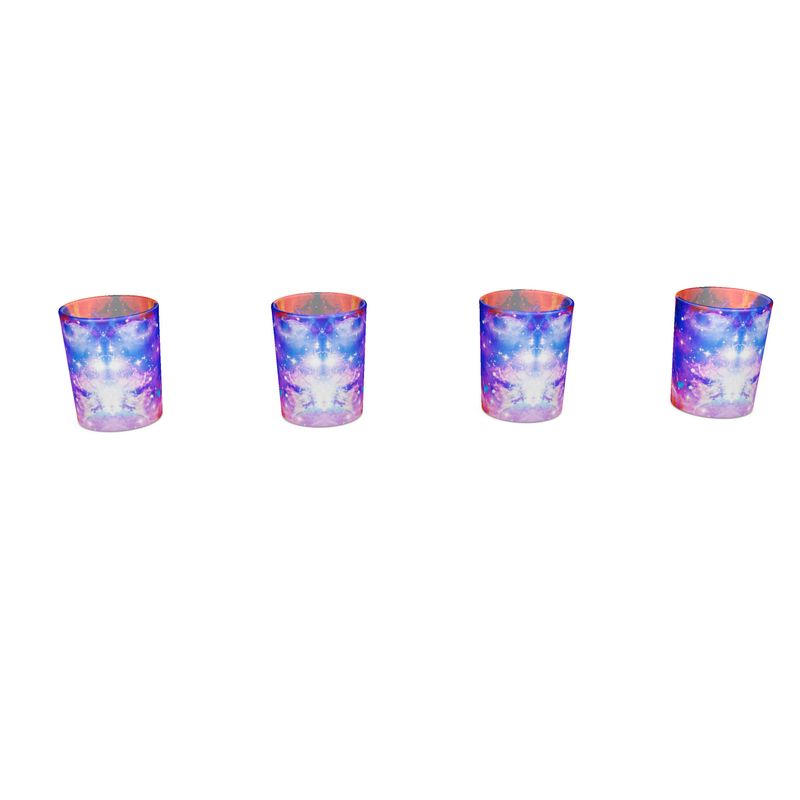 Katerina's Cassandra Desires Round shot glass 4 set