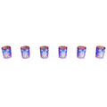 Katerina's Cassandra Desires Round Shot Glasses (Set of 6)