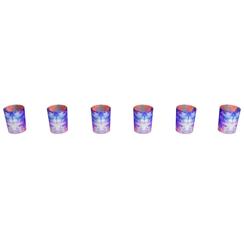 Katerina's Cassandra Desires Round Shot Glasses (Set of 6)