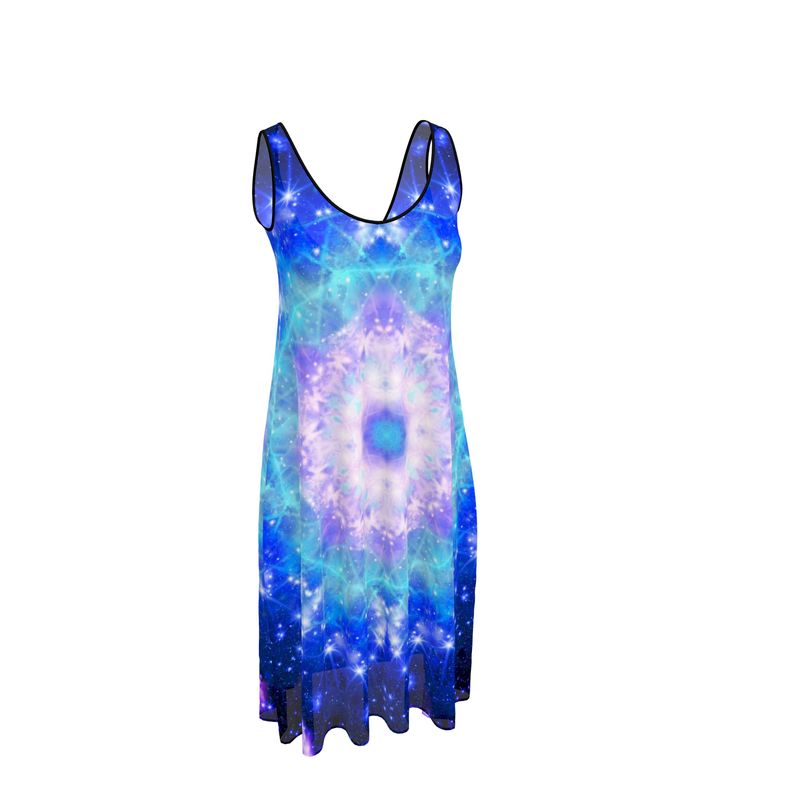Amen Jin's Katerina's Eros &  Psyche Desires Sleeveless Midi Dress