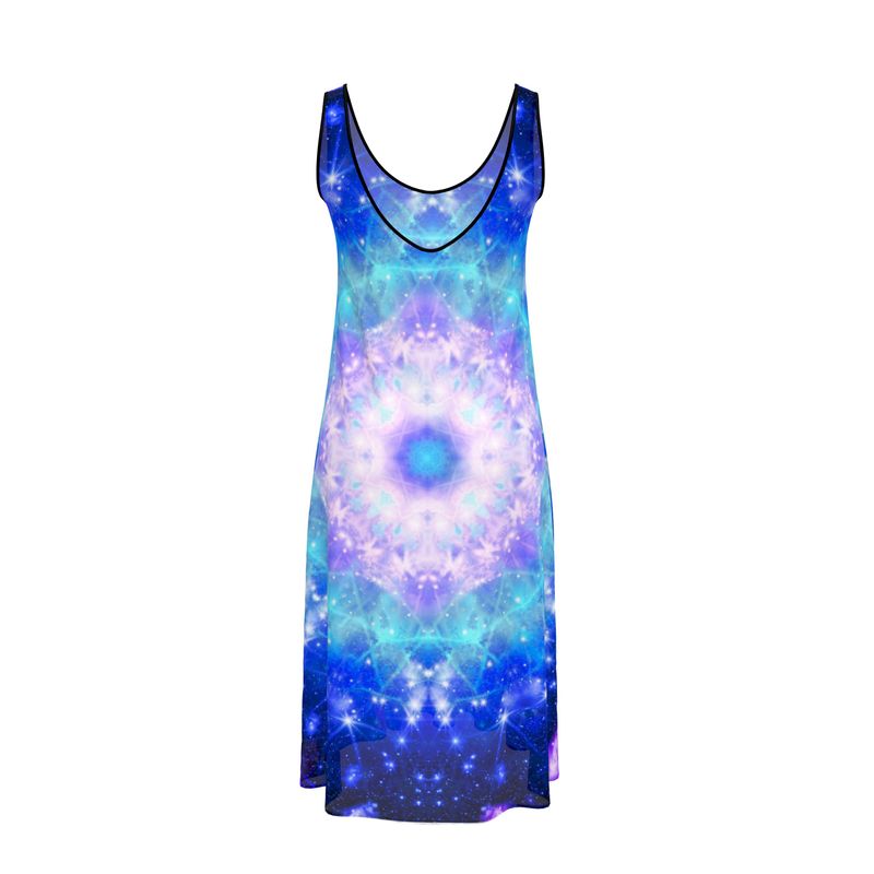 Amen Jin's Katerina's Eros &  Psyche Desires Sleeveless Midi Dress