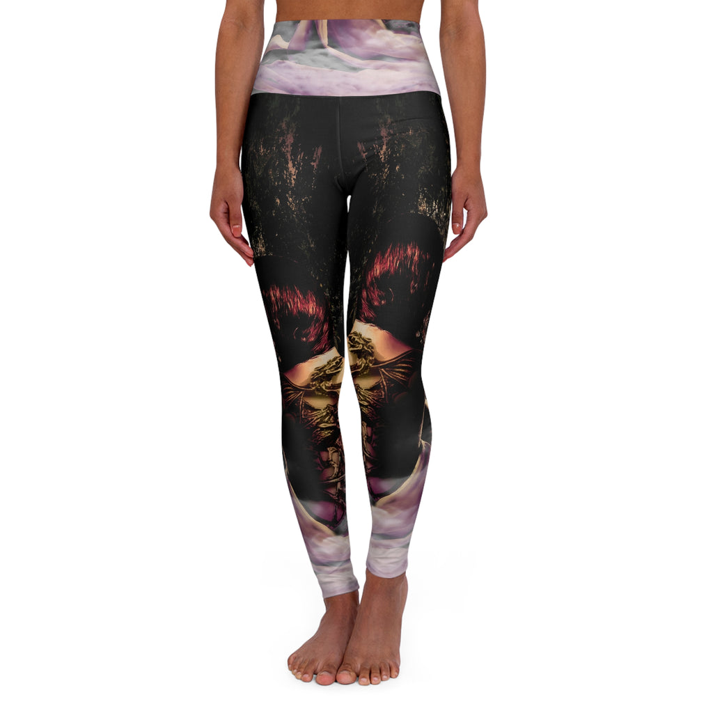 Samhain Eve Dreams High Waisted Yoga Leggings