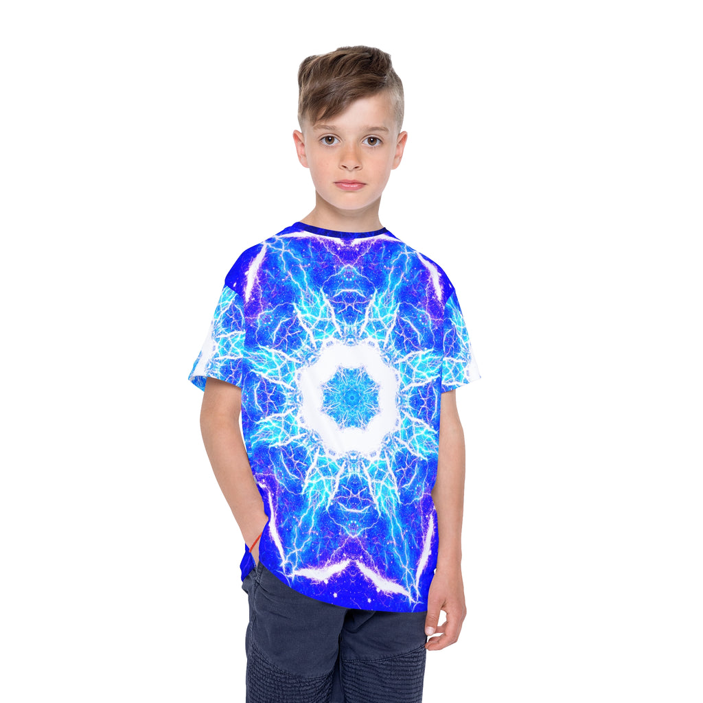 Katerina's Mandala of Dragon Fire Desires Kids Sports Jersey
