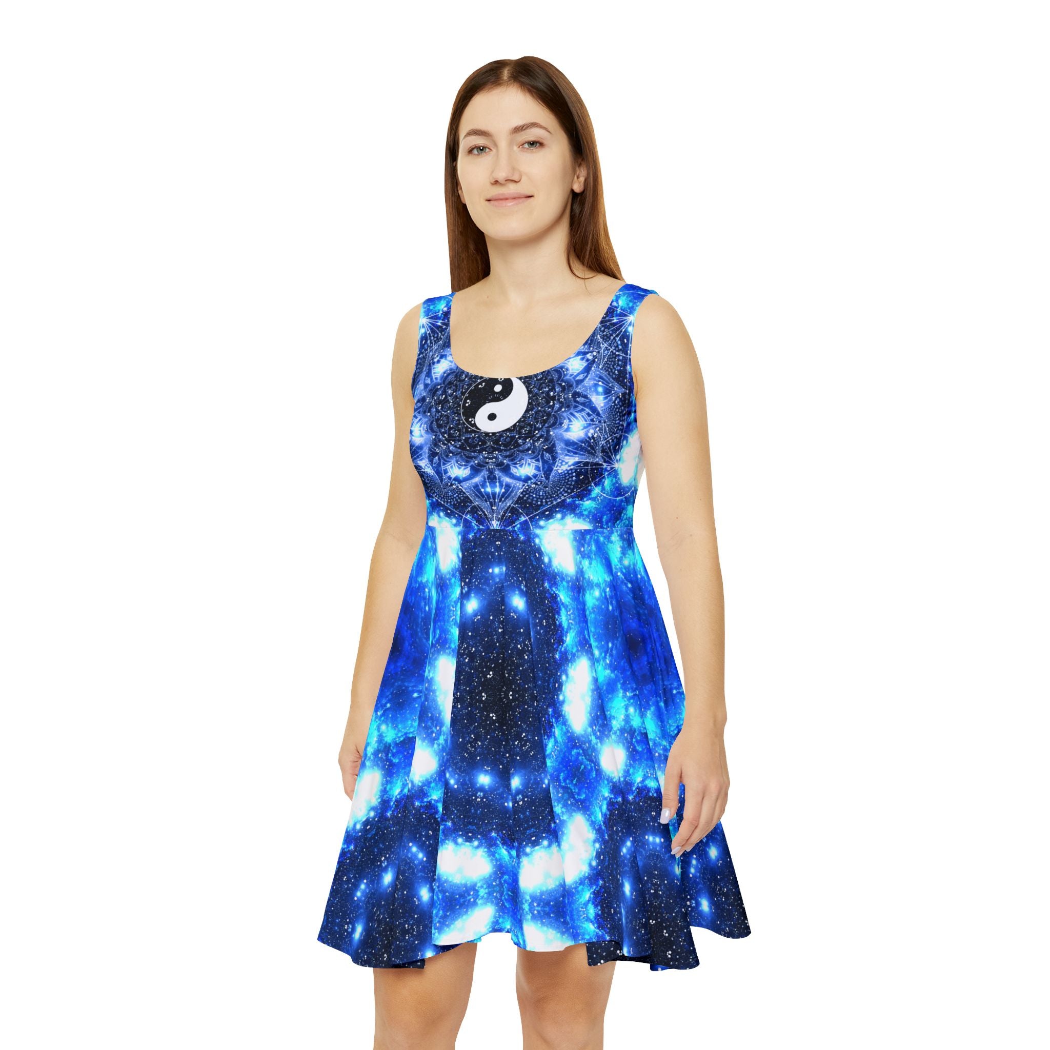 Vishuddi Yin Yang Meditations Women's Skater Dress