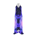 Amen Jin's Vibranium Desires Halterneck backless dress