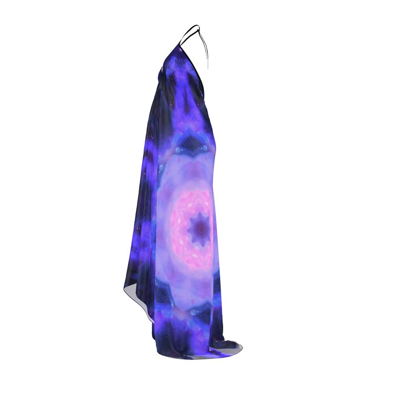 Amen Jin's Vibranium Desires Halterneck backless dress