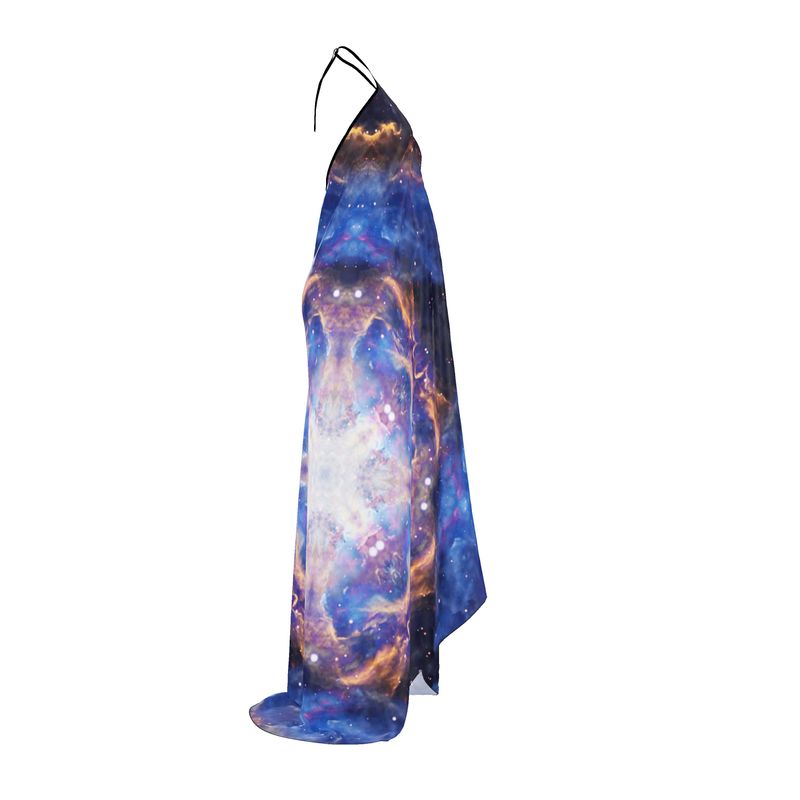 Amen Jin's Forgiveness Desires Halterneck backless dress