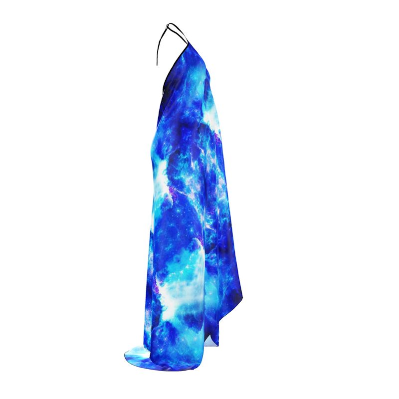 Amen Jin's Journey to Illumination Desires Halterneck backless dress