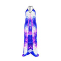 Amen Jin's Manifestation Shaping Reality DesiHalterneck backless dress