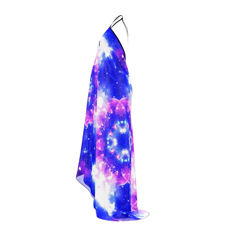 Amen Jin's Manifestation Shaping Reality DesiHalterneck backless dress