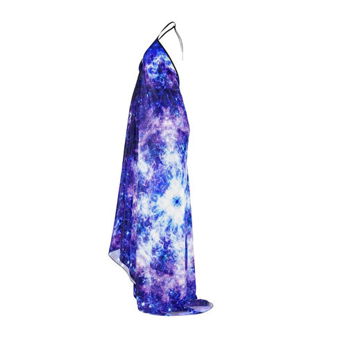 Amen Jin's Dracularian Dragoness Desires Halterneck backless dress