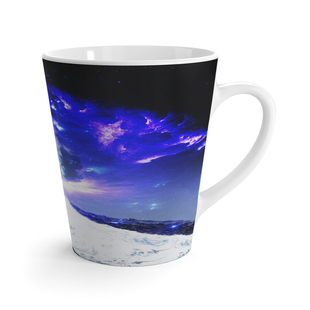 Amethyst Sapphire Serenity Bay Dreams Latte Mug