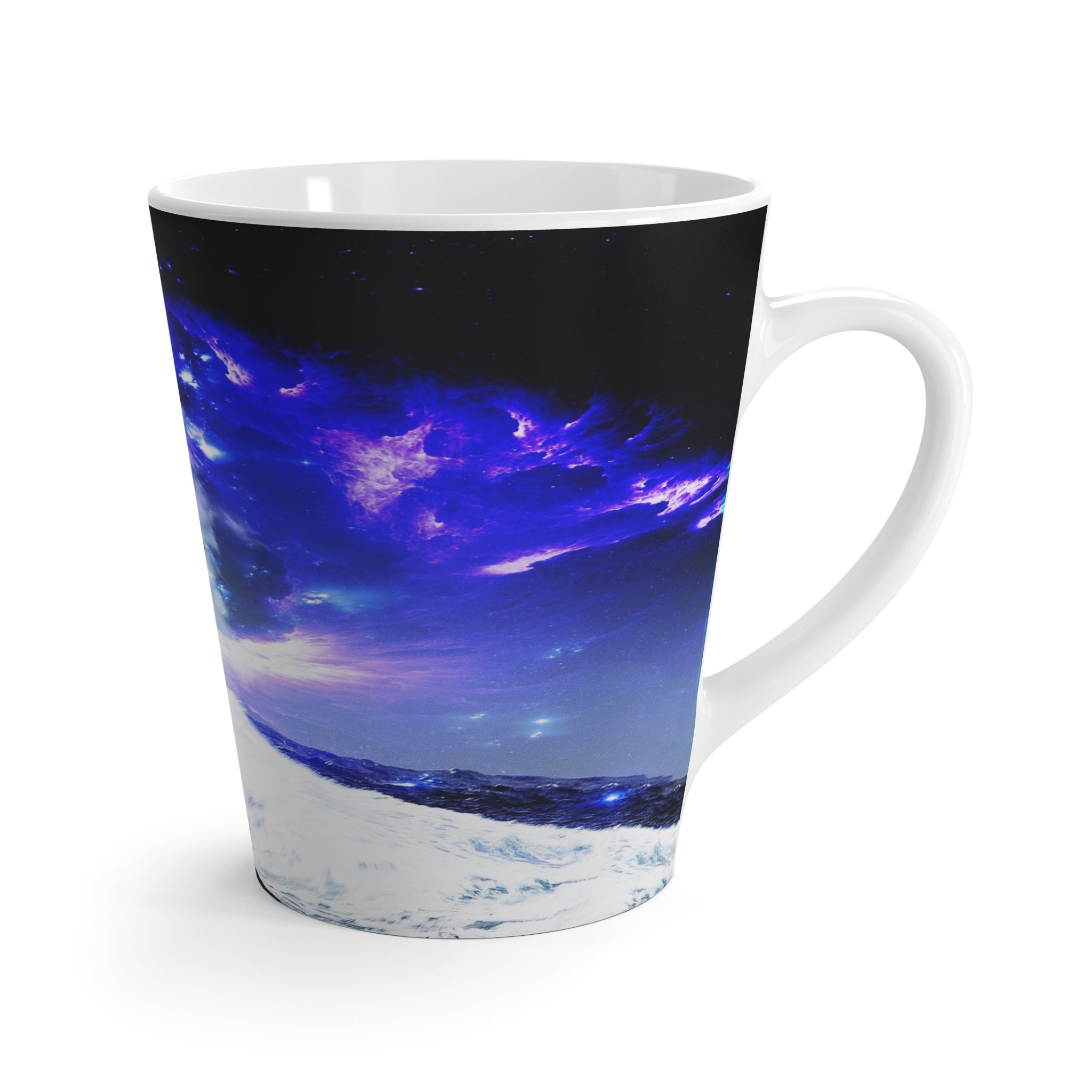 Amethyst Sapphire Serenity Bay Dreams Latte Mug