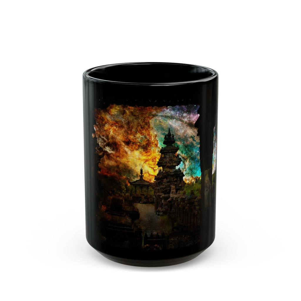 Breathe Again Balinese Dreams Black Mug