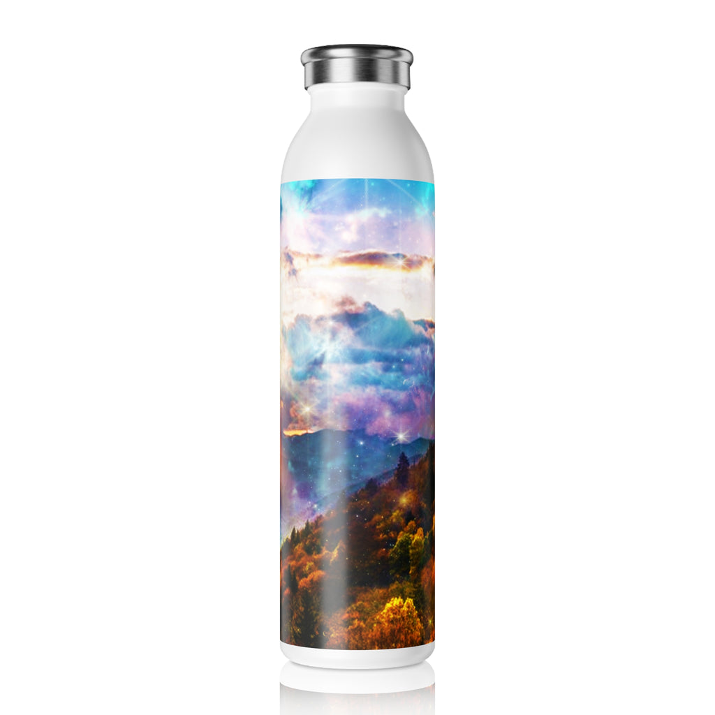 Katerina's Smoky Mountain Memories Dreams Dreams Slim Water Bottle