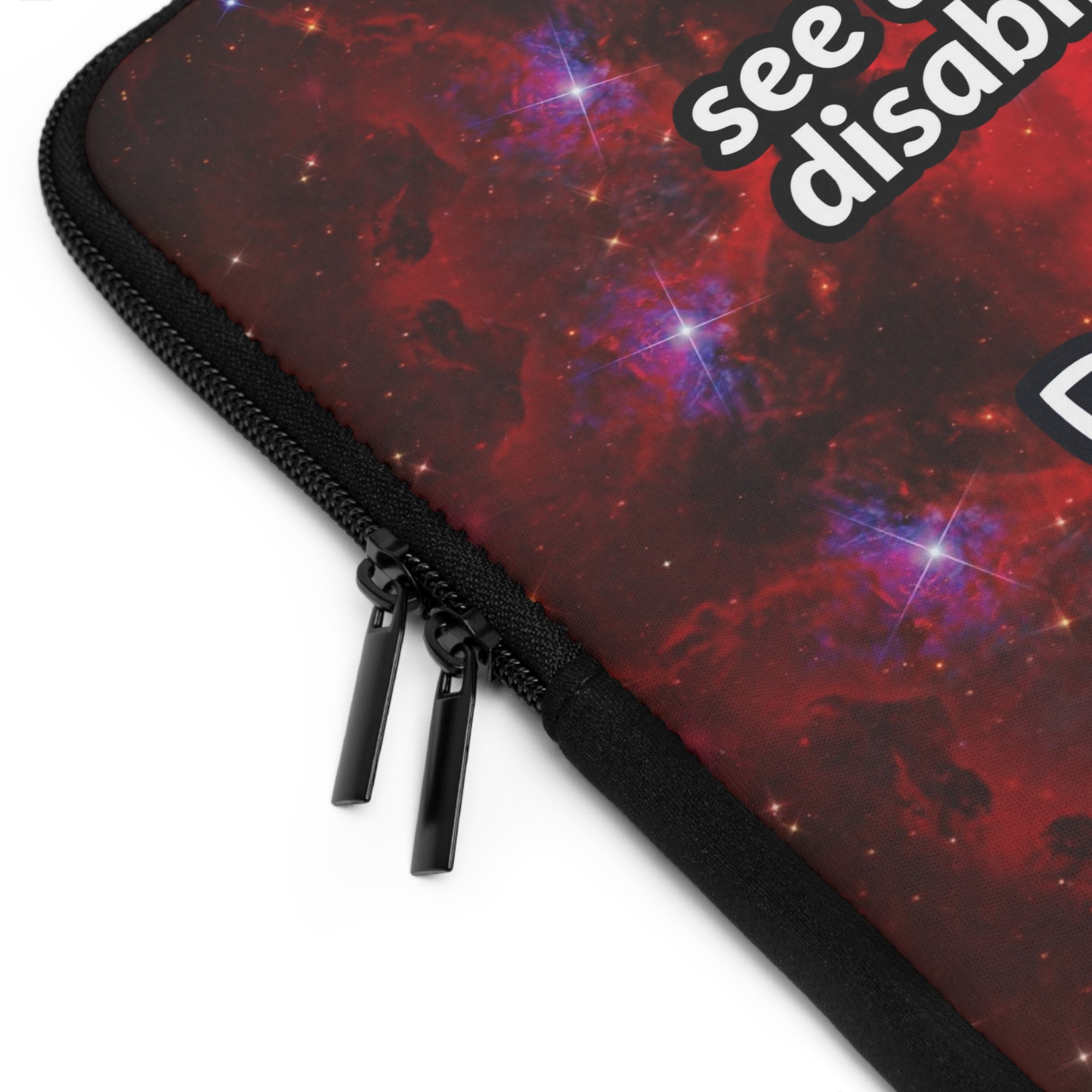 Katerina’s Battle Symphony Desires "Just Because You Can't" Laptop Sleeve