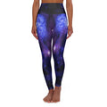 Through the Mists of Time and Space Dreams High Waisted Yoga Leggings