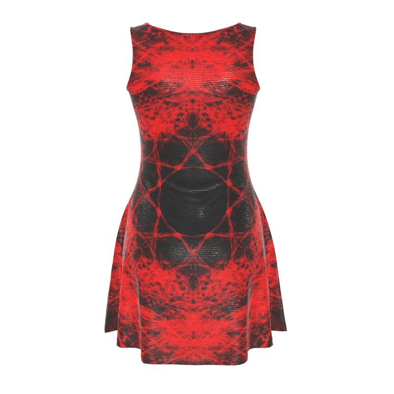 Katerina's Waiting for Hello Desires Skater Dress
