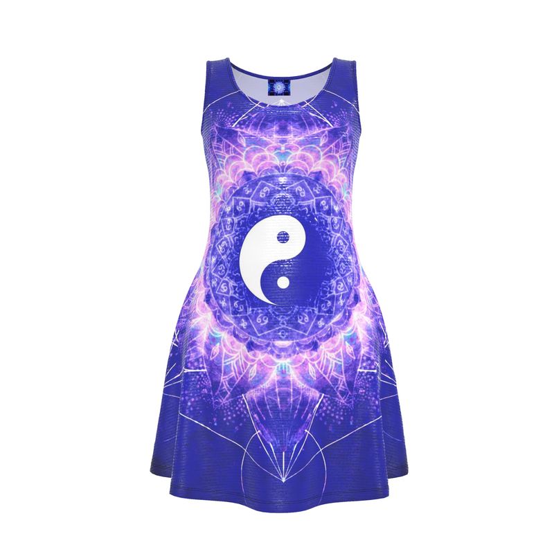 Katerina's Uncertainty in Time & Space Yin Yang MeditationSkater Dress