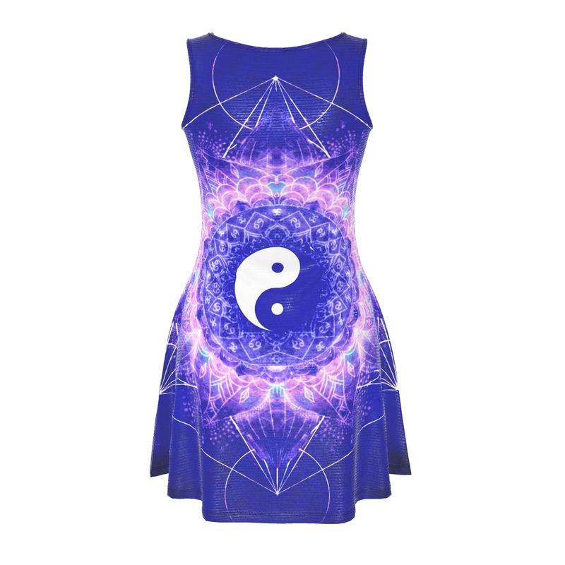 Katerina's Uncertainty in Time & Space Yin Yang MeditationSkater Dress