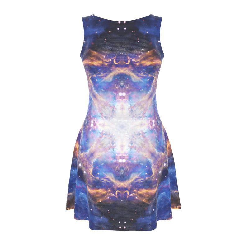 Amen Jin's Forgiveness Desires Skater Dress