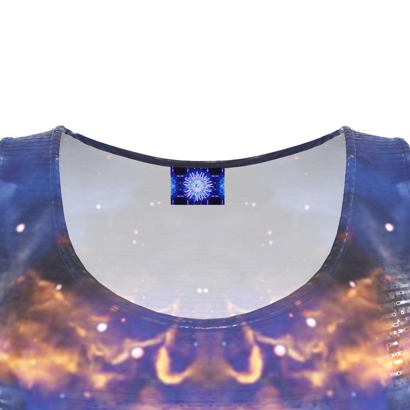 Amen Jin's Forgiveness Desires Skater Dress