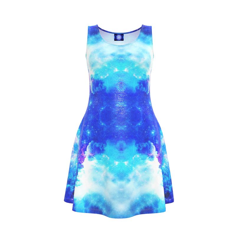 Amen Jin's Journey to Illumination Desires Skater Dress
