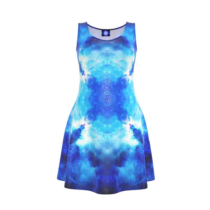 Amen Jin's Mandala of Dragon Fire Desires Skater Dress