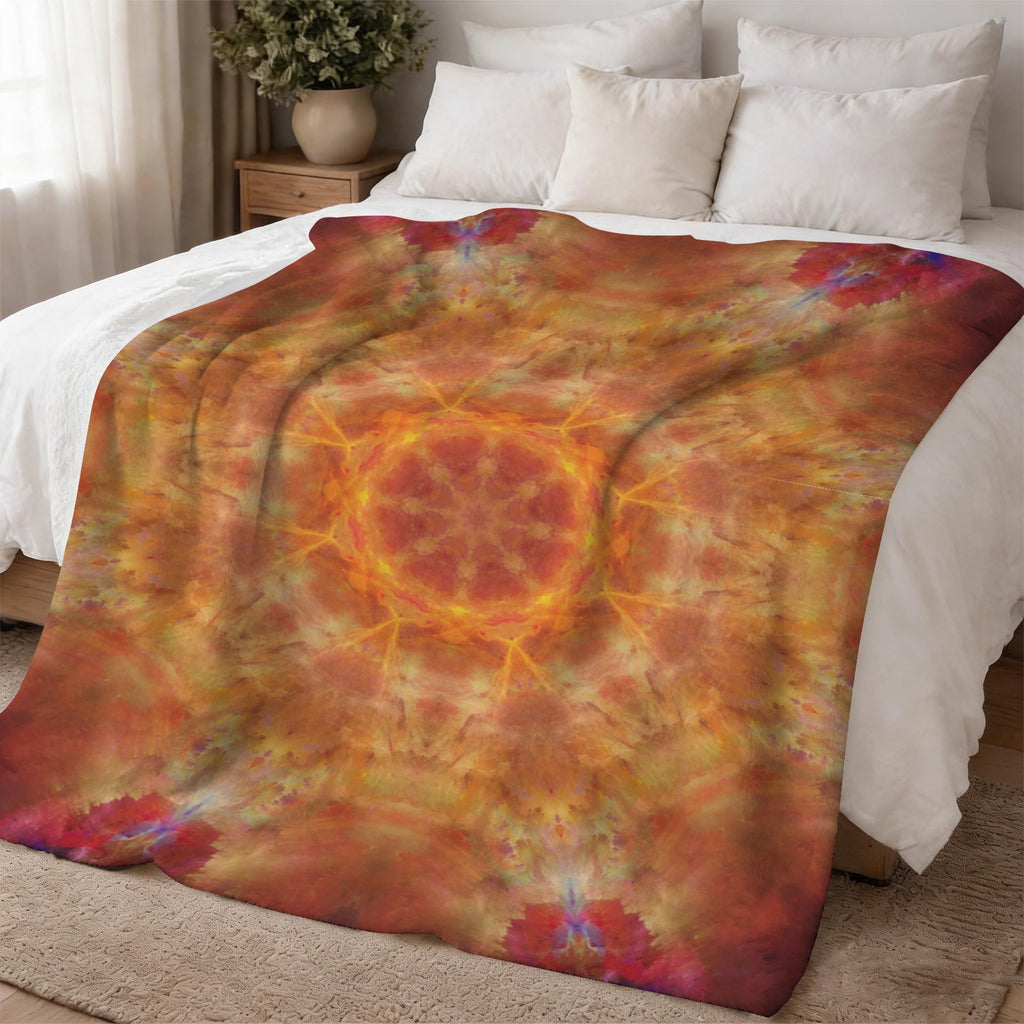 Katerina's Supernova Desires Sherpa Fleece Blanket 60" x 80" | Ships from USA