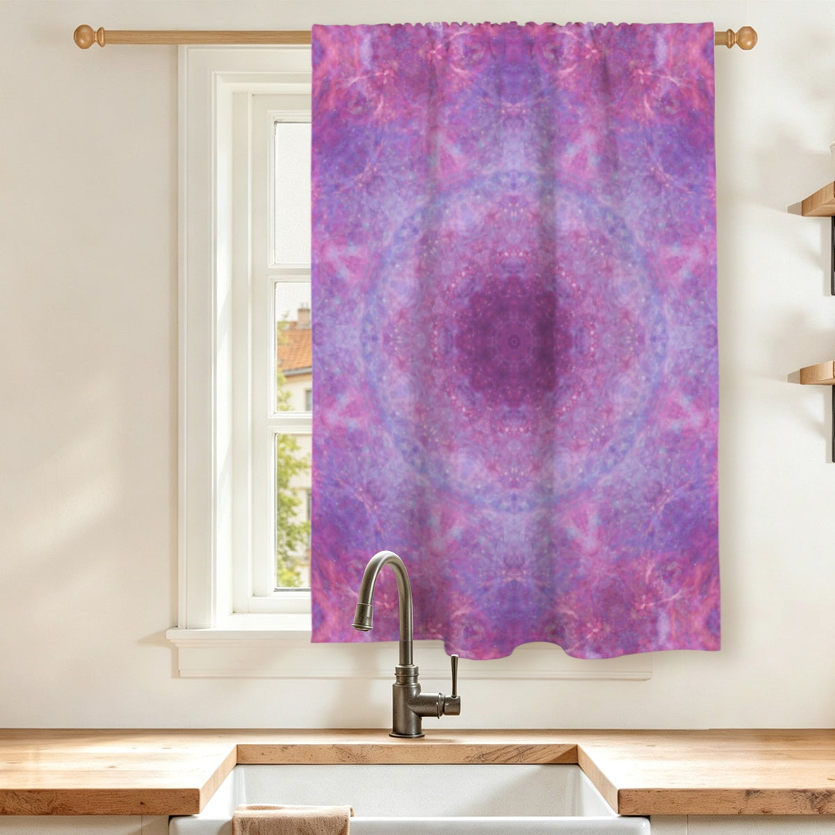 Katerina's Angelus Everlasting Desires Window Curtain 27.6" x 39.4" ( 1 Piece ) | Ships from USA