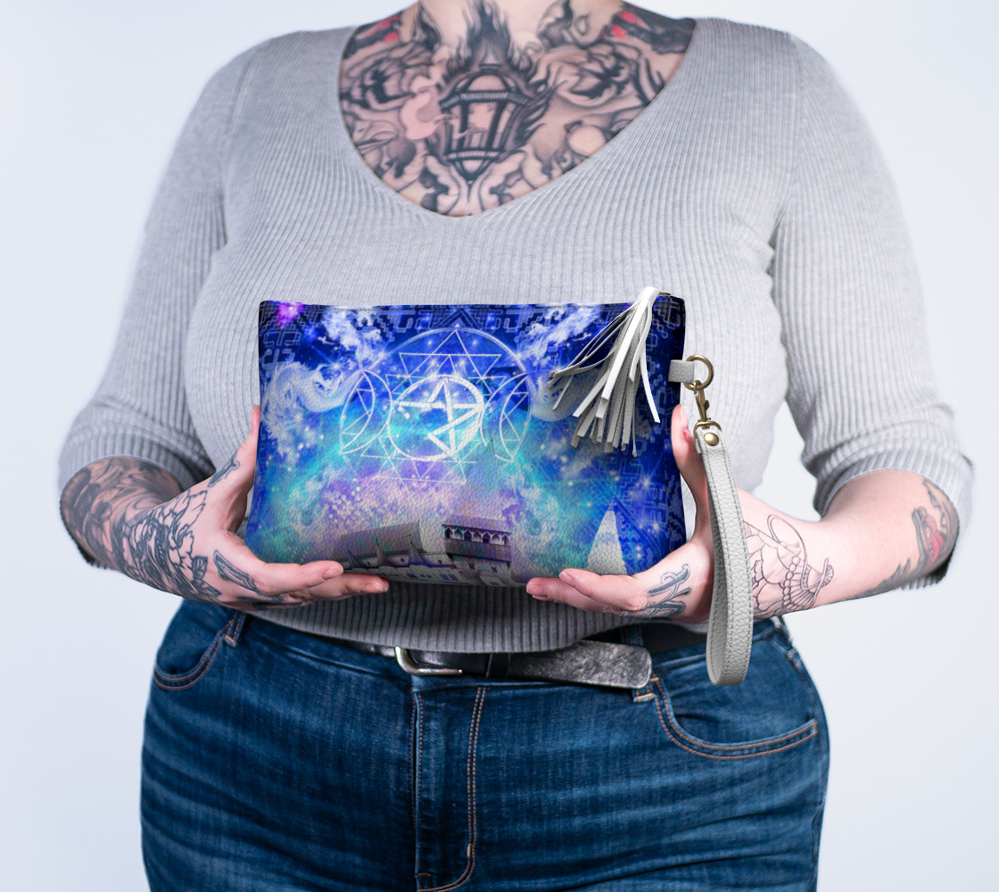 Amen Jin's Katerina's Eros & Psyche Desires Dracularian Meditations Vegan Leather Makeup Bag