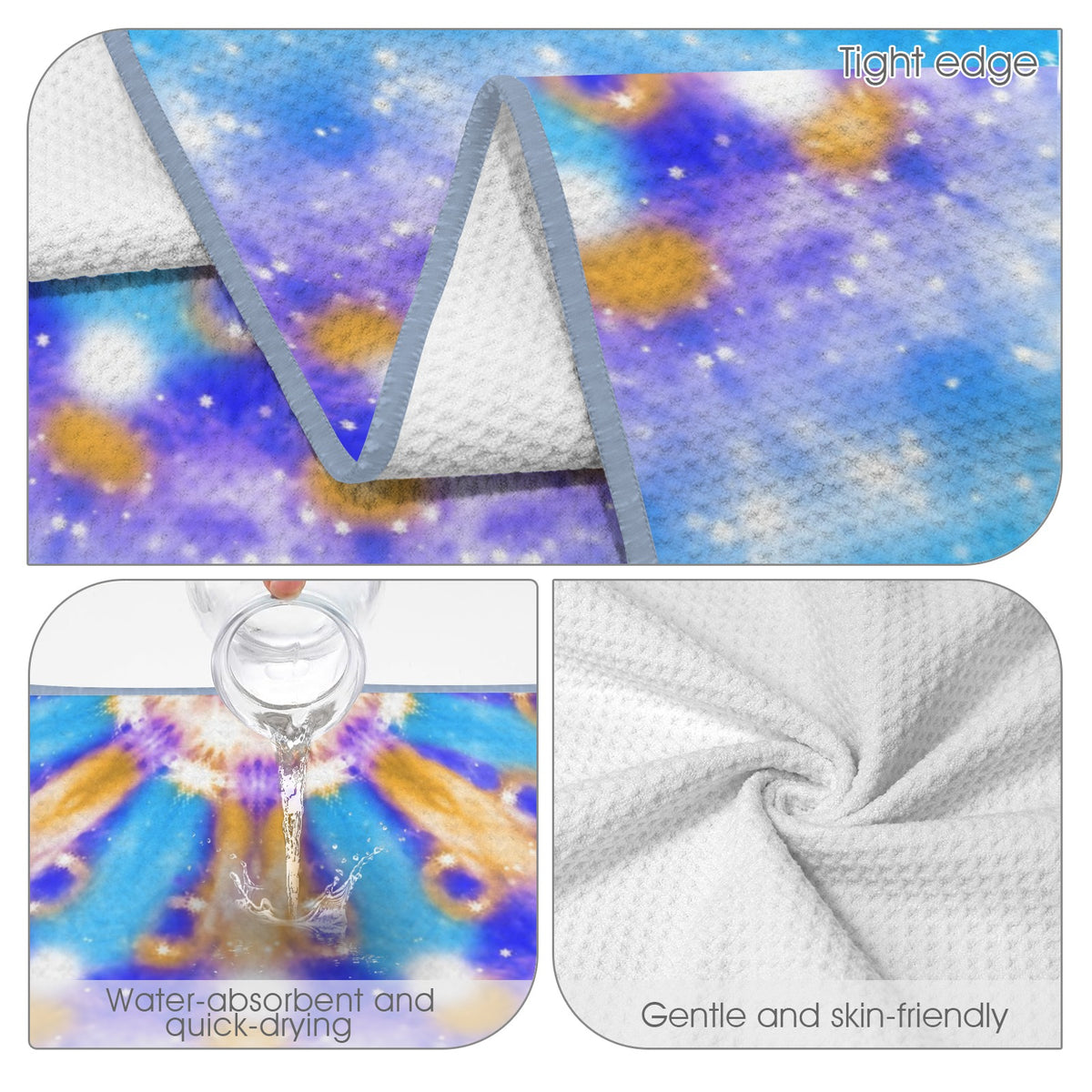Katerina's Howl's Tomorrow Girl Desires Waffle Weave Bath Towel 29" x 58" | Ships from USA