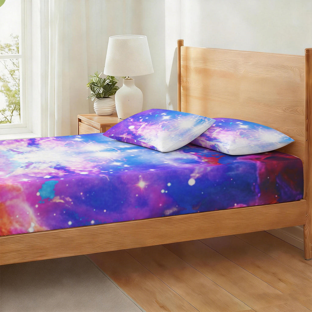 Katerina's Cassandra Desires Twin Bedding Set (Fitted Sheet + Pillowcases) | Ships from USA